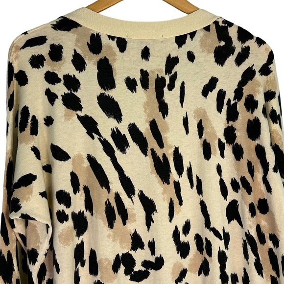 NWT M Sanctuary Clothing Play Cardi Leopard Print “Erosion” color - Picture 5 of 7